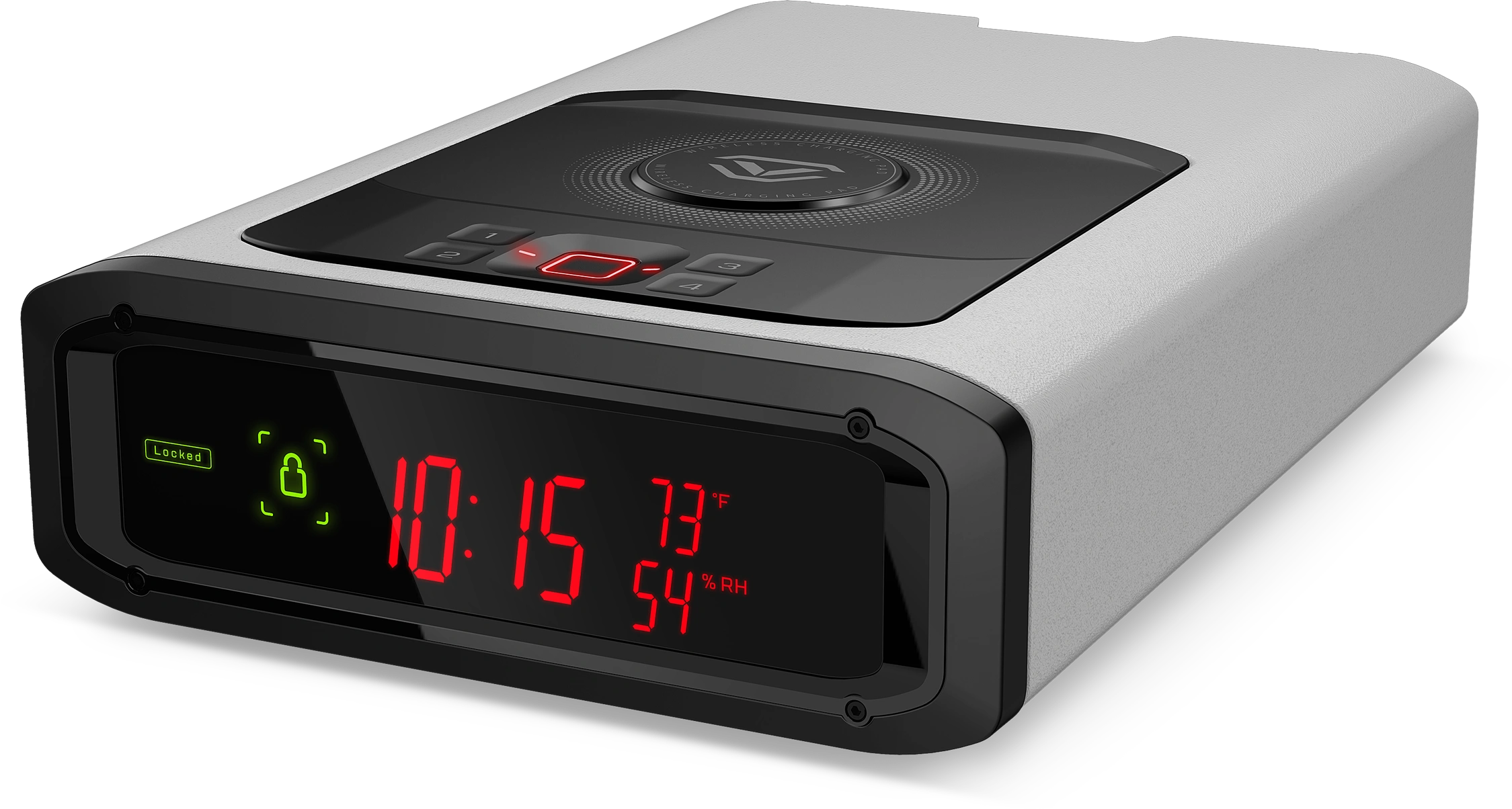 Vaultek DS2i Smart Station, biometric nightstand safe, Mountain Pass Safes Kalispell MT