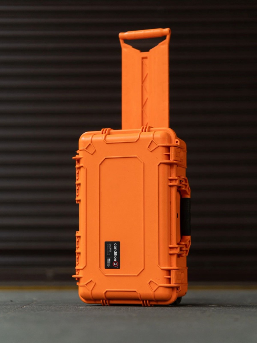 Condition 1 wheeled protective case with telescoping handle, Mountain Pass Safes Kalispell MT