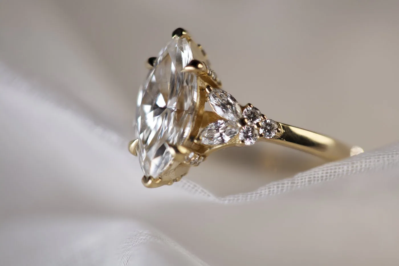 piece marquise diamond ring 5