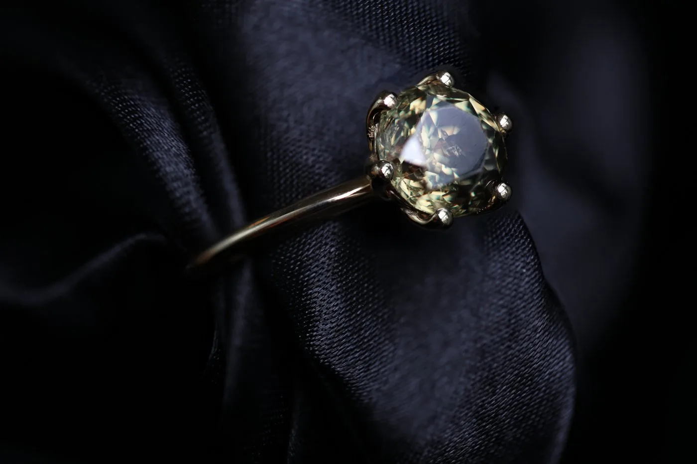 piece zircon ring 4